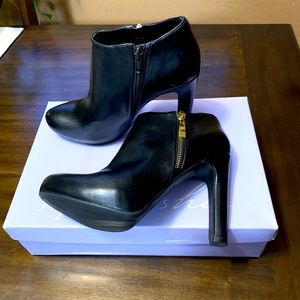 Marc Fisher Black Ankle Boots